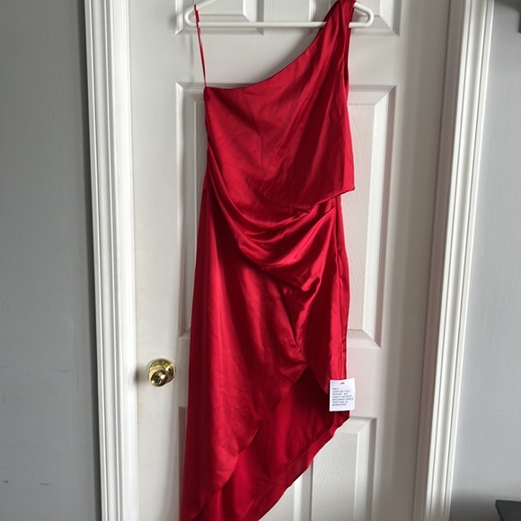 Stunning ASOS Red Dress 💋 TAG REMOVED - Picture 5 of 6